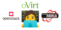 Logos des logiciels auxquels contribue Worteks en Infrastructure